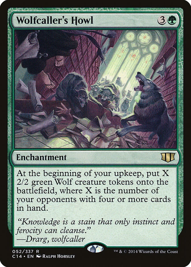 MTG Wolfcaller's Howl  - Commander 2014 #52 - Image 1 of 1