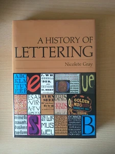 Nicolete Gray, A History Of Lettering - Foto 1 di 6