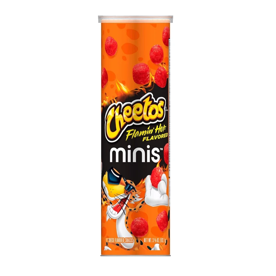Minis Cheetos Canister - Flamin' Hot Bites