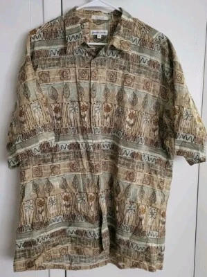 Vintage Men's Pierre Cardin Hawaii Shirt Size XL Button Down Short Sleeve Shirt - Image 1 of 4