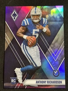 2023 Panini Phoenix Anthony Richardson #103 Rookie Purple /125 - Bild 1 von 2
