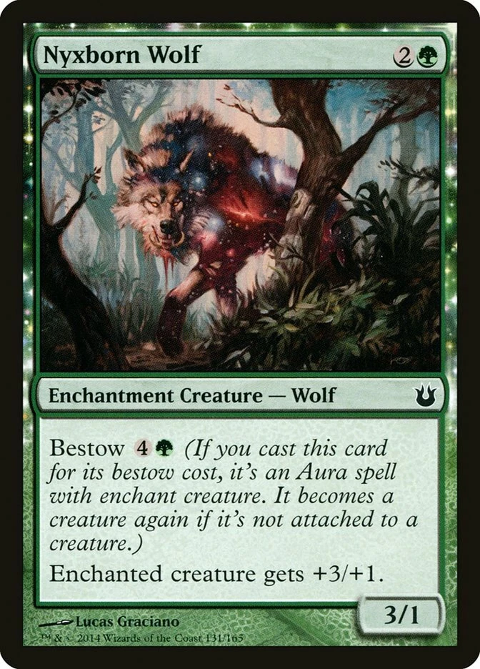 4 Nyxborn Wolf 4x x4 - NM/LP - Born of the Gods - SPARROW MAGIC - Image 1 of 1