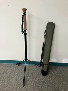 TrekPod Monopod Tripod Walking Stick adjustable height Magnetic Mount w/ Case - Picture 1 of 19