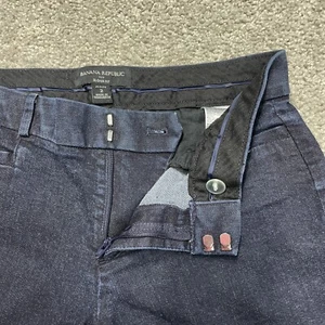 Banana Republic Sloan CROP DENIM PANTS Fit Size Petites 2 2P Wmn's Career 29X23 - Picture 1 of 13