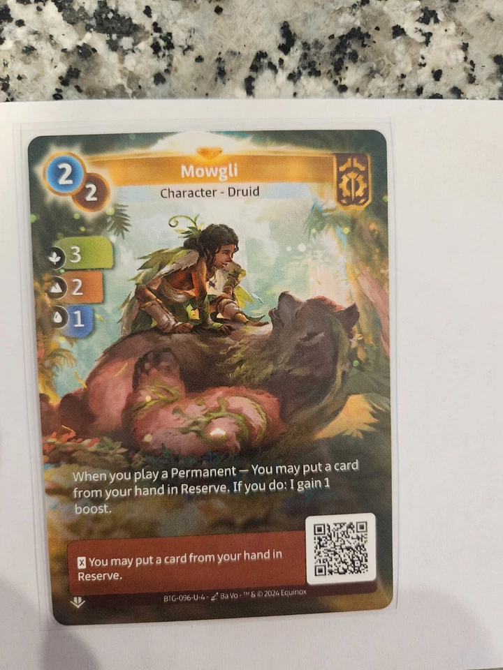 Mowgli | Axiom Unique | Altered TCG | Digital & Physical - Image 1 of 1