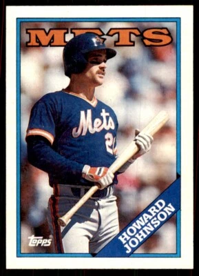 1988 Topps Howard Johnson Baseball Cards #85 - Image 1 of 2