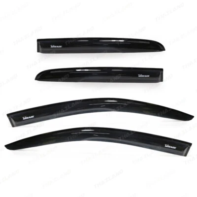 Window Visor Rain Guards Wind Deflector For Mitsubishi Mirage 2013 2021 Foto 1 de 4