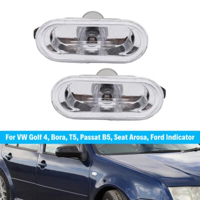 Seitenblinker Blinker Klarglas Für VW Golf 4 Bora T5 Lupo Passat Seat Arosa Ford - Bild 1 von 4