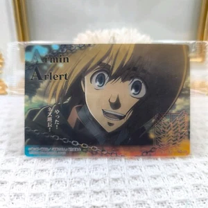 Attack on Titan Trading Card Wafers Armin Arlert n.03 episodio 17 Bandai 2014 - Foto 1 di 8