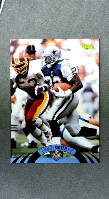 1996 Classic NFL Experience #1 Emmitt Smith Cowboys - Image 1 of 2