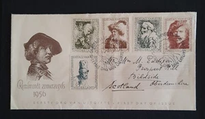 *** FDC E25A(NVPH 671-675) MET ADRES *** - Bild 1 von 1