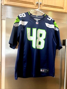 SEAHAWKS NFL+ NASCAR DRIVER 48 JIMMY JOHNSON + NIKE ONFIELD JERSEY LTD ED LG - Picture 1 of 11