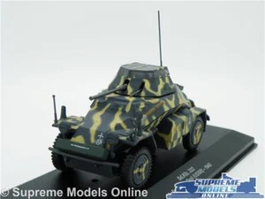 SD.KFZ 222 20 PZ.DIV MODEL TANK OREL USSR 1:43 SCALE 1943 MILITARY ARMY K8Q - Foto 1 di 4