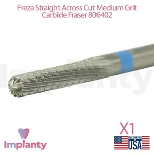 Fraser de carburo dental 17,2 mm grano medio Ø2,3 mm corte recto 806402 - Imagen 1 de 3