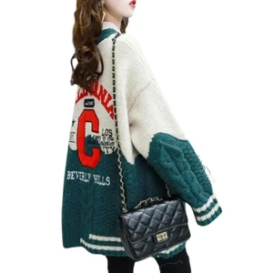 California Cheerleader Cardigan Women's Cardigan Embroidery Cute Girls Cardigan - Picture 1 of 27