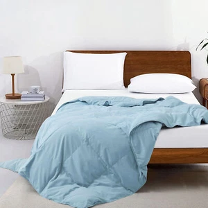 Manta de gran tamaño azul para cama de enfriamiento de verano tamaño King Size 104*90" - Imagen 1 de 5