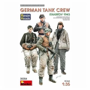 MiniArt 35354 1/35 tripulación de tanque alemana Kharkov 1943. (Cabezales de resina) - Imagen 1 de 12
