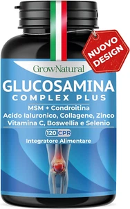 Glucosamina Condroitina MSM Alto Dosaggio - Integratore Articolazioni E Cartilag - Foto 1 di 12