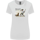Branch Manager Funny Dog Walking Dad Womens Wider Cut T-Shirt