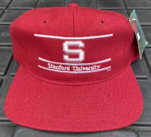 Cappello Snapback Vintage Stanford Cardinals The Game Split Bar Nuovo con etichette Youngan - Foto 1 di 11