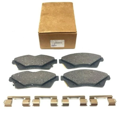 ACDelco 2010-2016 Cadillac SRX Kit de pastillas de freno delanteras de acero de aleación con clips Foto 1 de 4