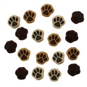 Little Paws 4120 - Dog Puppy Buttons Galore Embellishments - Craft Sewing Scrap - Bild 1 von 2