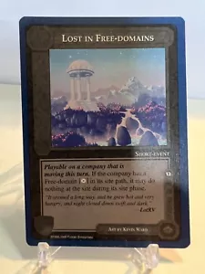 Lost in Free-domains - The Wizards Unlimited - Middle-Earth CCG MECCG - Rare - Picture 1 of 2