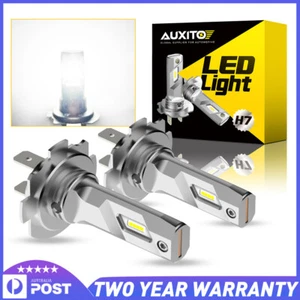 AUXITO 2x H7 CANBUS LED Headlight Kit High or Low Light Bulb 6500K White 80W 12V - Picture 1 of 9