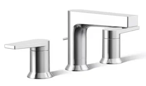 Kohler K-97100-4-CP Taut Bathroom Sink Faucets, Widespread Polished Chrome - Picture 1 of 20