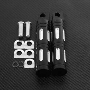 CNC Footpeg Foot Rest Pedal w/ Mouting Kit Fit For Harley Sportster 1200 Dyna - Picture 1 of 5