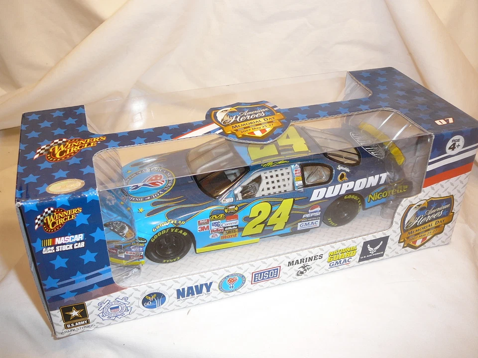 Jeff Gordon #24 Winner's Circle 2007 Memorial Day American Heroes 1 24