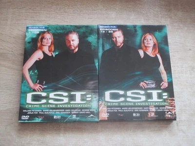 CSI - Crime Scene Investigation Season 5.1 + 5.2 Serie  6 DVDs - Bild 1 von 3