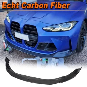 Passt für BMW G80 M3 G82 G83 M4 20UP Carbon Frontlippe Front Stoßstangen Spoiler - Bild 1 von 9