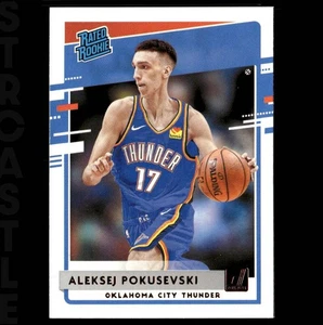 Aleksej Pokusevski 2020-21 Panini Donruss Rated Rookie #209 Oklahoma City (RC) - Bild 1 von 3