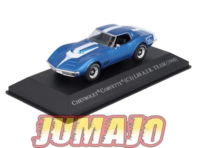 AC103 Voiture 1/43 IXO altaya Voitures américaines CHEVROLET Corvette C3 L88 A.I
