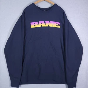 Bane Crewneck Sweatshirt Mens 2XL Blue Hardcore Band Im With Stu Pullover - Picture 1 of 6