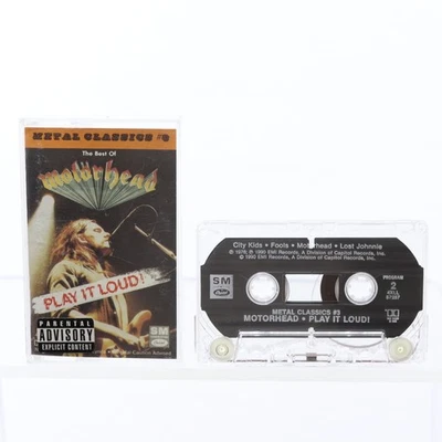 Motorhead Play it Loud Cassette Tape The Best Of Motorhead - Image 1 of 2