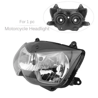 Faro delantero lámpara negro para KAWASAKI NINJA 250R EX250 2008-2012 - Imagen 1 de 4