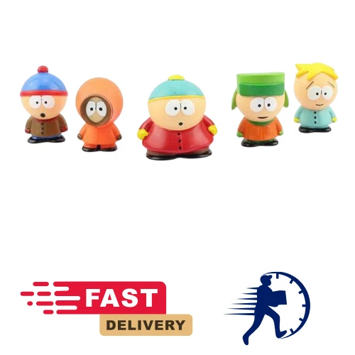 5PCS/Set South Park Action Figure Stan Eric Creative Kid Toy Birthday Gift