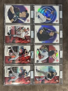 Lot of 8: 2002 Topps Pristine Sealed Refractors!Dubois #187, Hairston #169 More! - Picture 1 of 2
