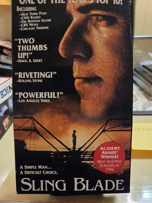 VHS Sling Blade 1997 Billy Bob Thornton, Robert Duvall, John Ritter - Image 1 of 4