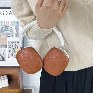 Luxus Leder Schutzhülle für Apple AirPods Max Kabellose Kopfhörer Cover - Bild 1 von 10