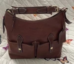 DOONEY & BOURKE Hobo Handtasche braun Vacchetta Leder Medium Lucy Handtasche Tasche - Bild 1 von 14