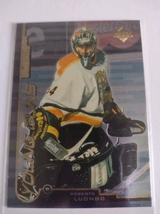 1999-00 Upper Deck Young Guns Gold Reserve Rookie Rc #163 Roberto Luongo - Imagen 1 de 1