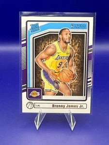 2024-25 Donruss Bronny James Jr. Rated Rookie RC #243 - Los Angeles Lakers - Bild 1 von 2