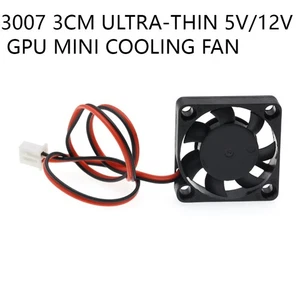 3CM Ultra-Thin 5V/12V GPU Mini Cooling Fan for Efficient Heat Dissipation 3007 - Afbeelding 1 van 7