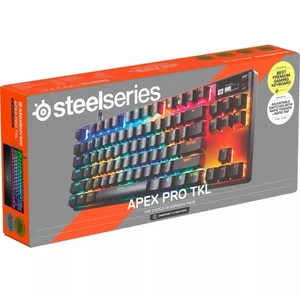 SteelSeries Apex Pro TKL Gen 3, Gaming-Tastatur, schwarz - Bild 1 von 4