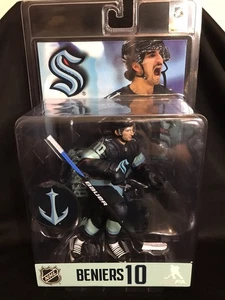 McFarlane Legacy NHL 7” Matty Beniers Figure 10 Seattle Kraken Hockey - Picture 1 of 5