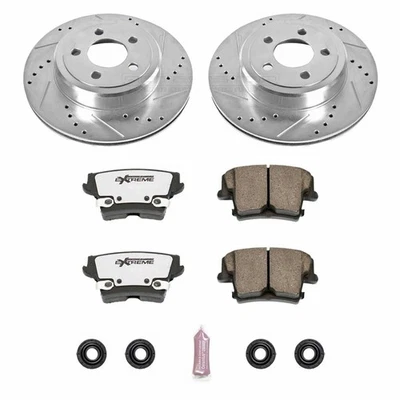 Power Stop Brake Kit For Dodge Challenger 2009-2020 Rear Z26-Street Warrior Foto 1 de 4