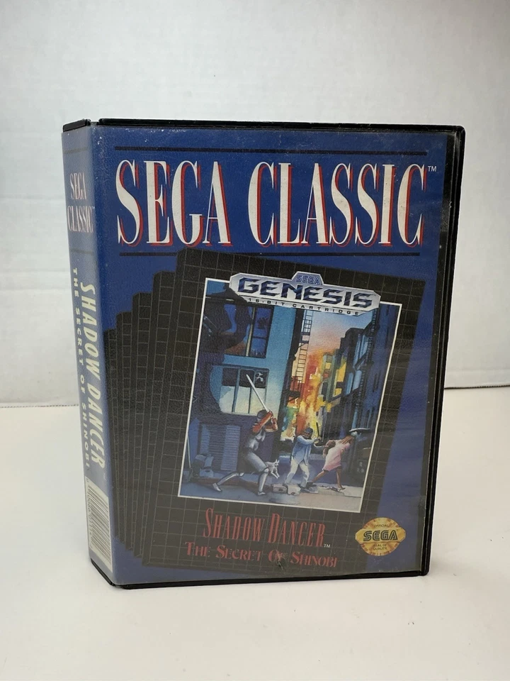 Shadow Dancer: The Secret of Shinobi (Sega Genesis, 1992) No Manual Tested Works - Image 1 of 4